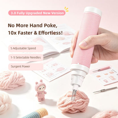 HeyTruool Electric Felting Machine Needles for DIY Dry Wool Craft Needlework Equipment